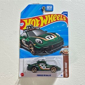 HotWheels Green Porsche 911 Rallye